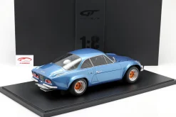 Renault Alpine A110 1800 Coupe Gr.4 1973 blau metallic mit Vitrine 1:8 GT-Spirit