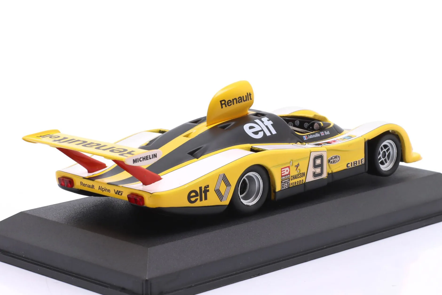 Renault Alpine A442 #9 24h LeMans 1977 Jabouille, Bell 1:43 Altaya