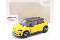 Renault 5 E-Tech Baujahr 2024 pop gelb 1:18 Solido