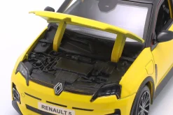 Renault 5 E-Tech electric Baujahr 2024 gelb 1:24 Bburago