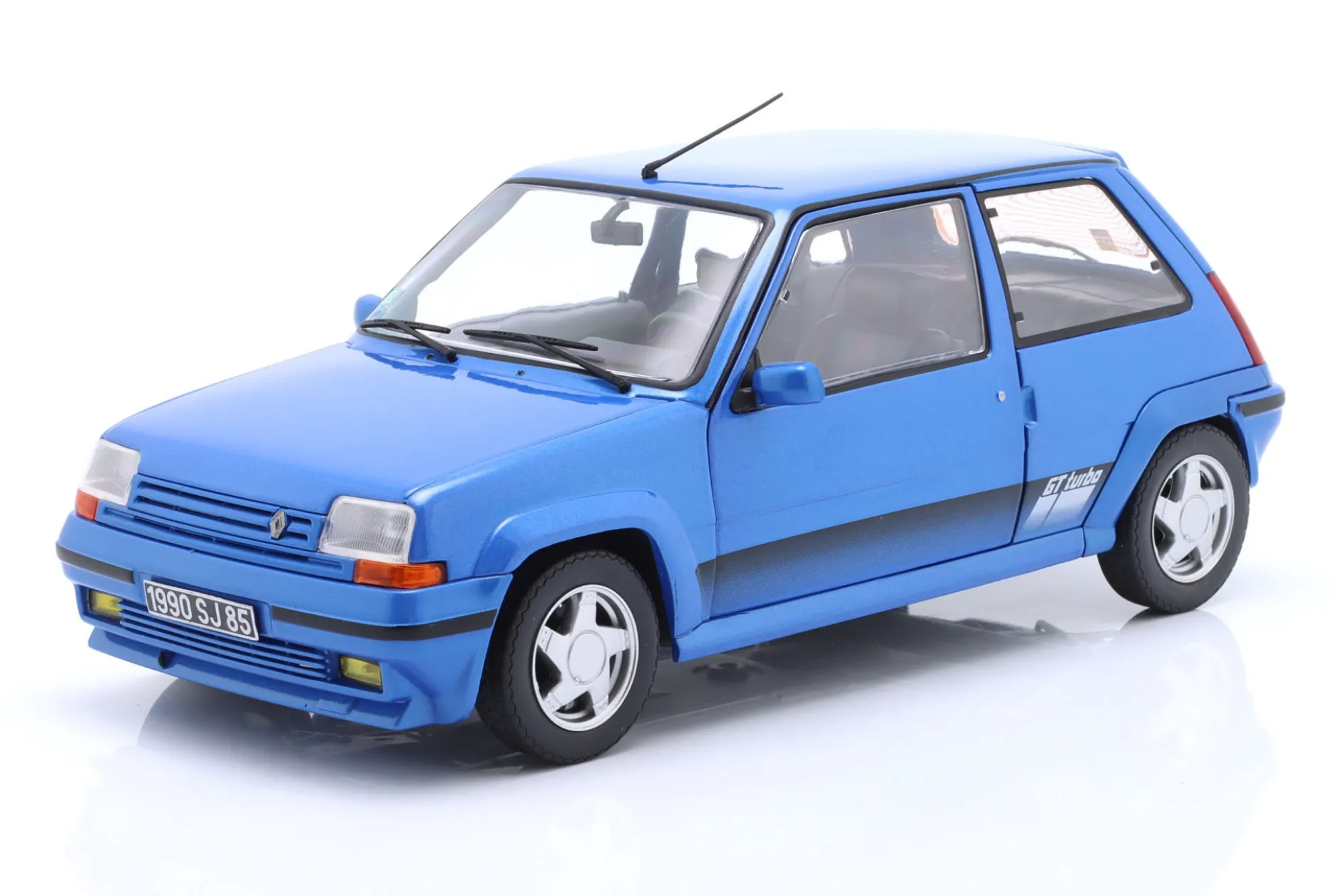 Renault 5 GT Turbo MK2 Baujahr 1989 blau 1:18 Solido