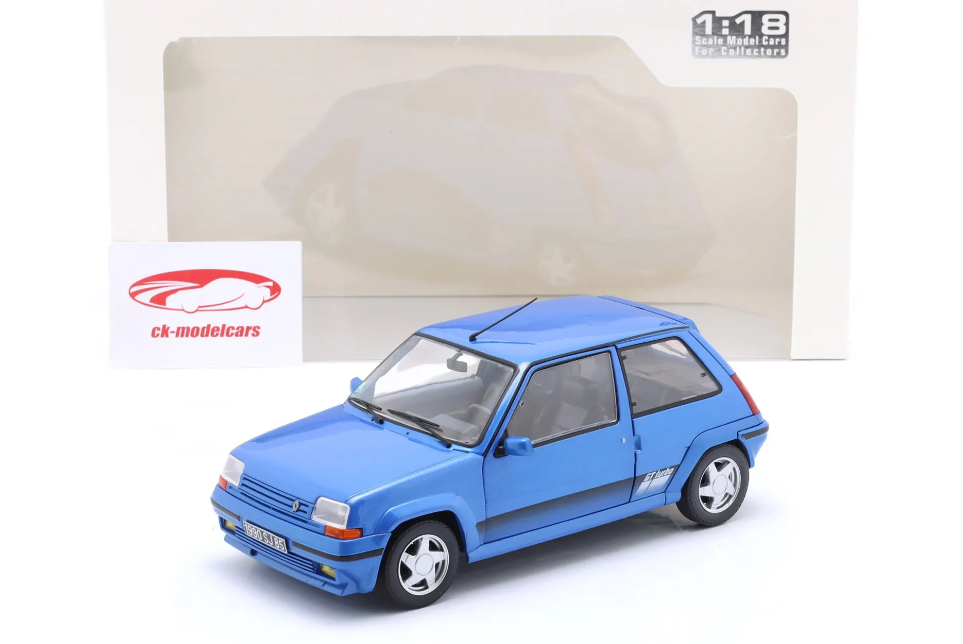 Renault 5 GT Turbo MK2 Baujahr 1989 blau 1:18 Solido