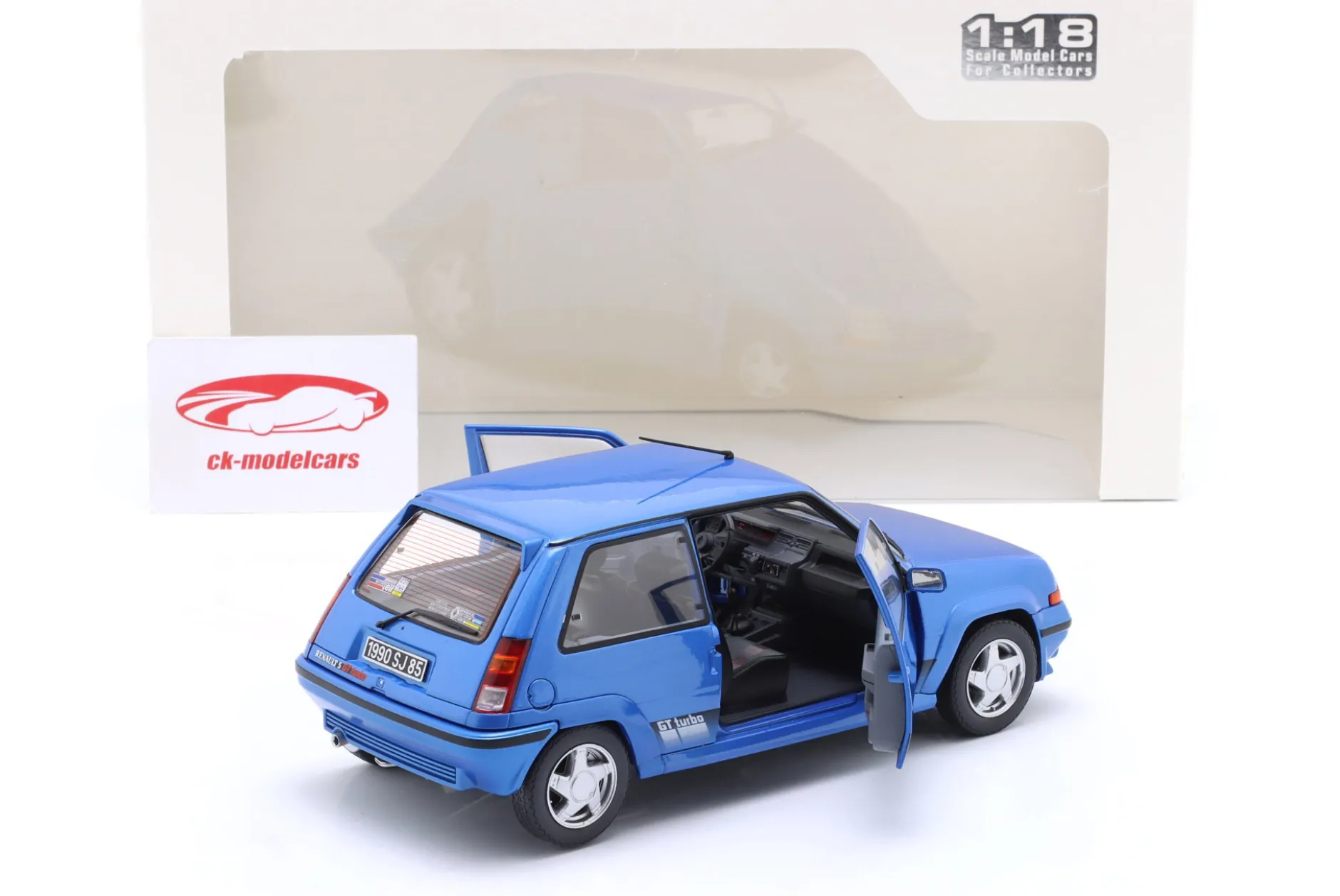 Renault 5 GT Turbo MK2 Baujahr 1989 blau 1:18 Solido
