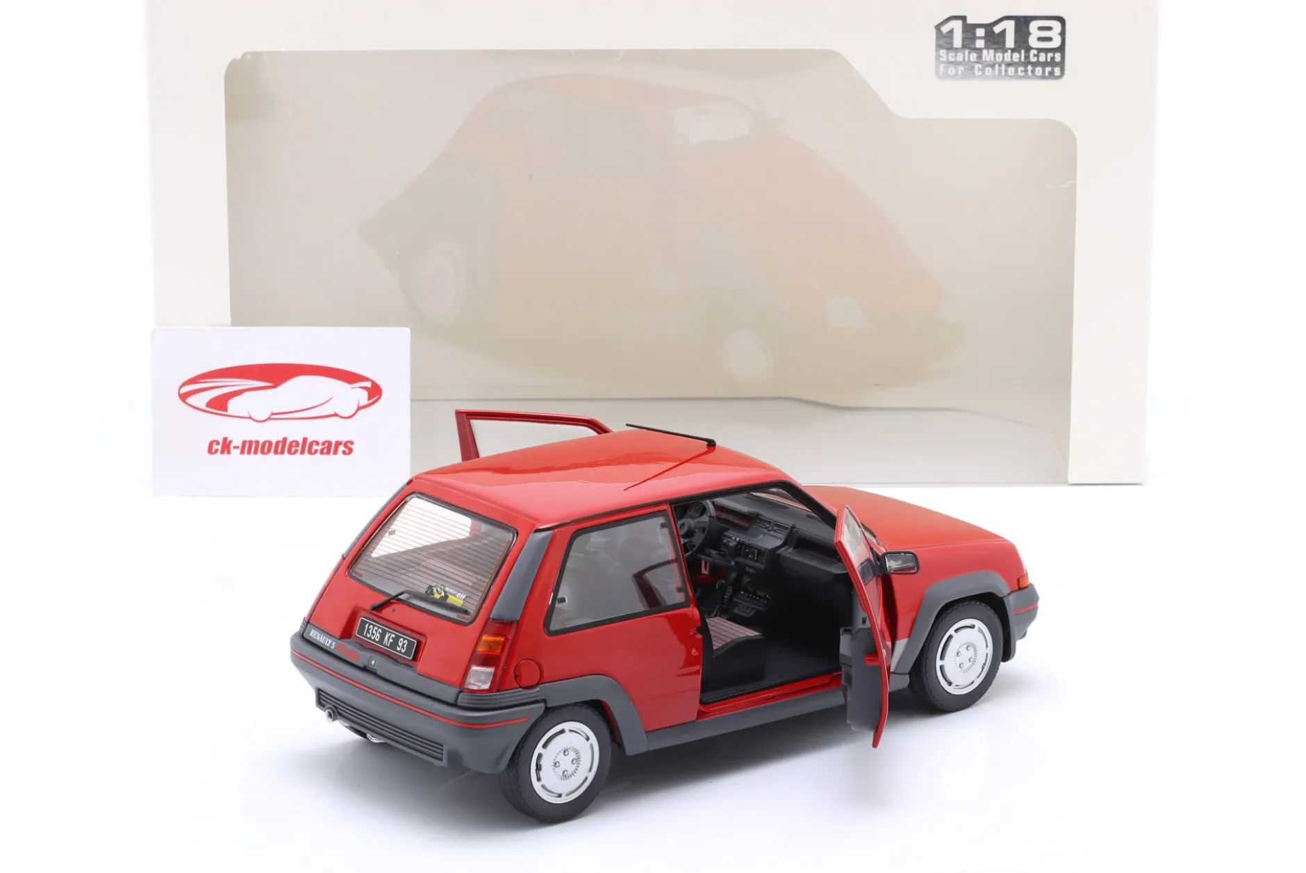 Renault 5 GT Turbo MK1 Baujahr 1985 rot 1:18 Solido