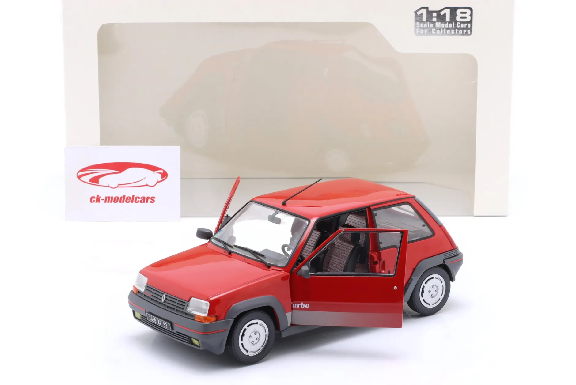 Renault 5 GT Turbo MK1 Baujahr 1985 rot 1:18 Solido