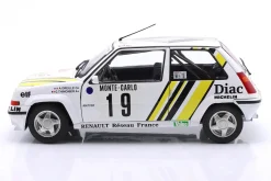 Renault 5 GT Turbo #19 Rallye Monte Carlo 1989 Oreille, Thimonier 1:18 Solido