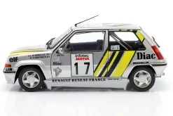 Renault 5 GT Turbo #17 8th Rallye Tour de Corse 1989 Oreille, Thimonier 1:18 Solido