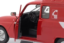 Renault 4LF4 Feuerwehr Baujahr 1976 rot 1:18 Solido