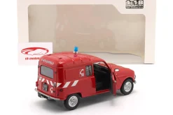 Renault 4LF4 Feuerwehr Baujahr 1976 rot 1:18 Solido