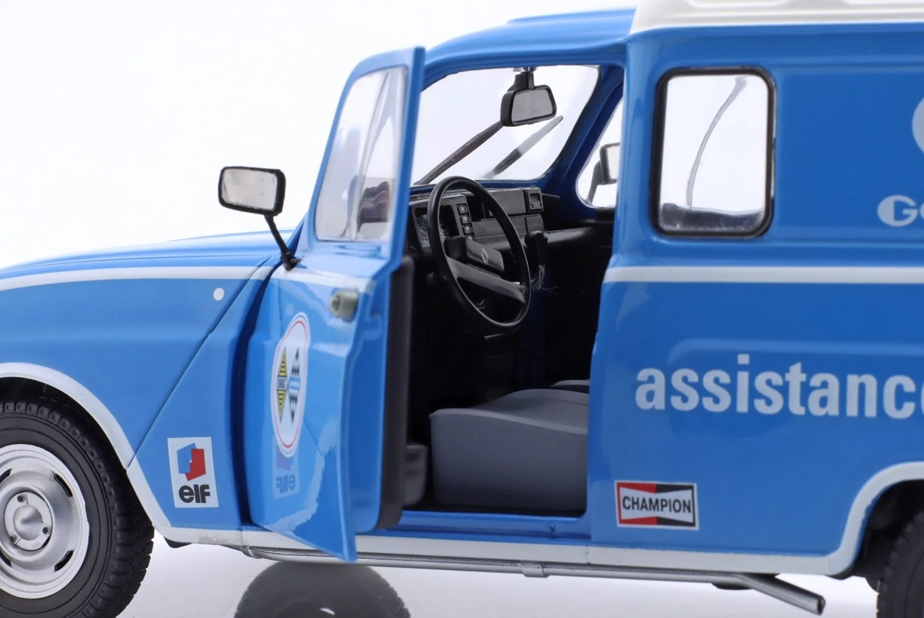 Renault 4LF4 Gordini Service 1976 blau / weiß 1:18 Solido