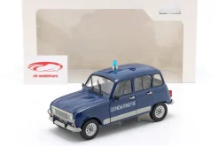 Renault 4L Turbo Polizei Baujahr 1962 blau 1:18 Solido