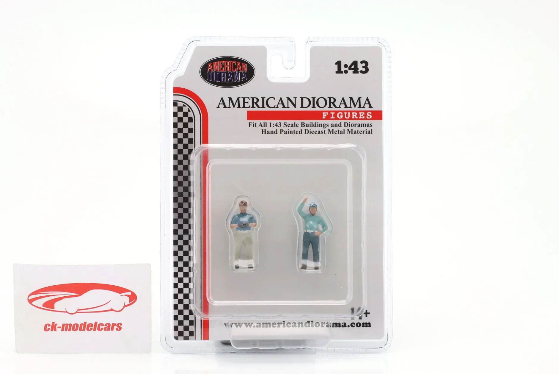 Renn-Legenden 50er Jahre Figuren-Set 1:43 American Diorama