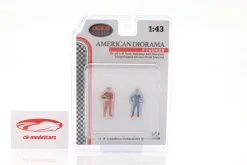 Renn-Legenden 80er Jahre Figuren-Set 1:43 American Diorama