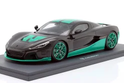 Rimac Nevera Time Attack Baujahr 2023 schwarz 1:18 Schuco