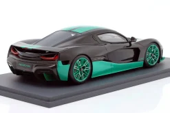 Rimac Nevera Time Attack Baujahr 2023 schwarz 1:18 Schuco