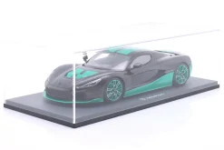 Rimac Nevera Time Attack Baujahr 2023 schwarz 1:18 Schuco