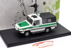 RMA Amphi Ranger 2800 SR Polizei 1985 weiß / grün 1:43 AutoCult