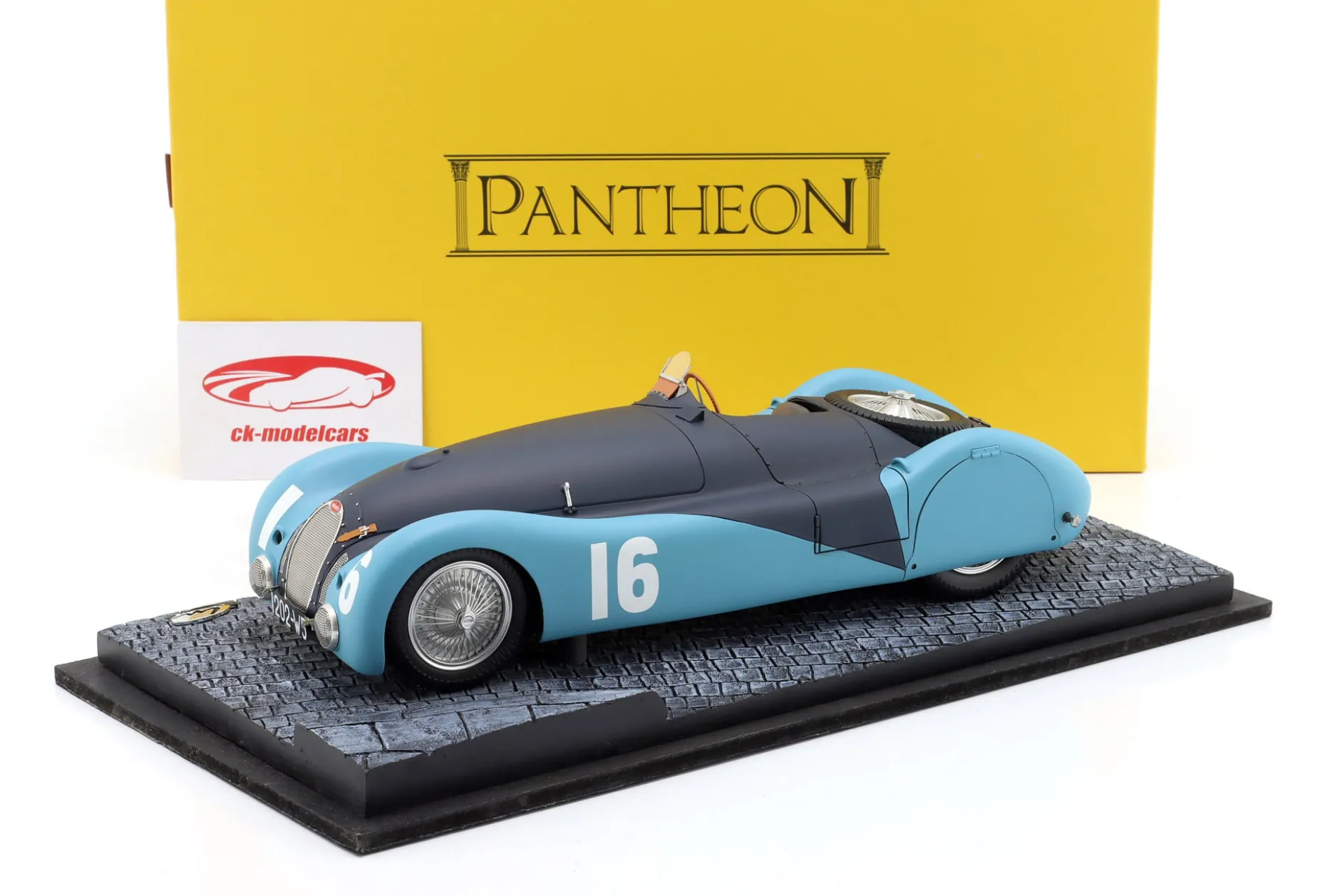 Robert Benoist Bugatti Type T57S 45 #16 Frankreich GP 1937 1:18 LeMans Miniatures