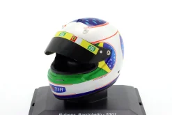 Rubens Barrichello Ferrari #2 Brasilien GP Formel 1 2001 Helm 1:5 Spark Editions