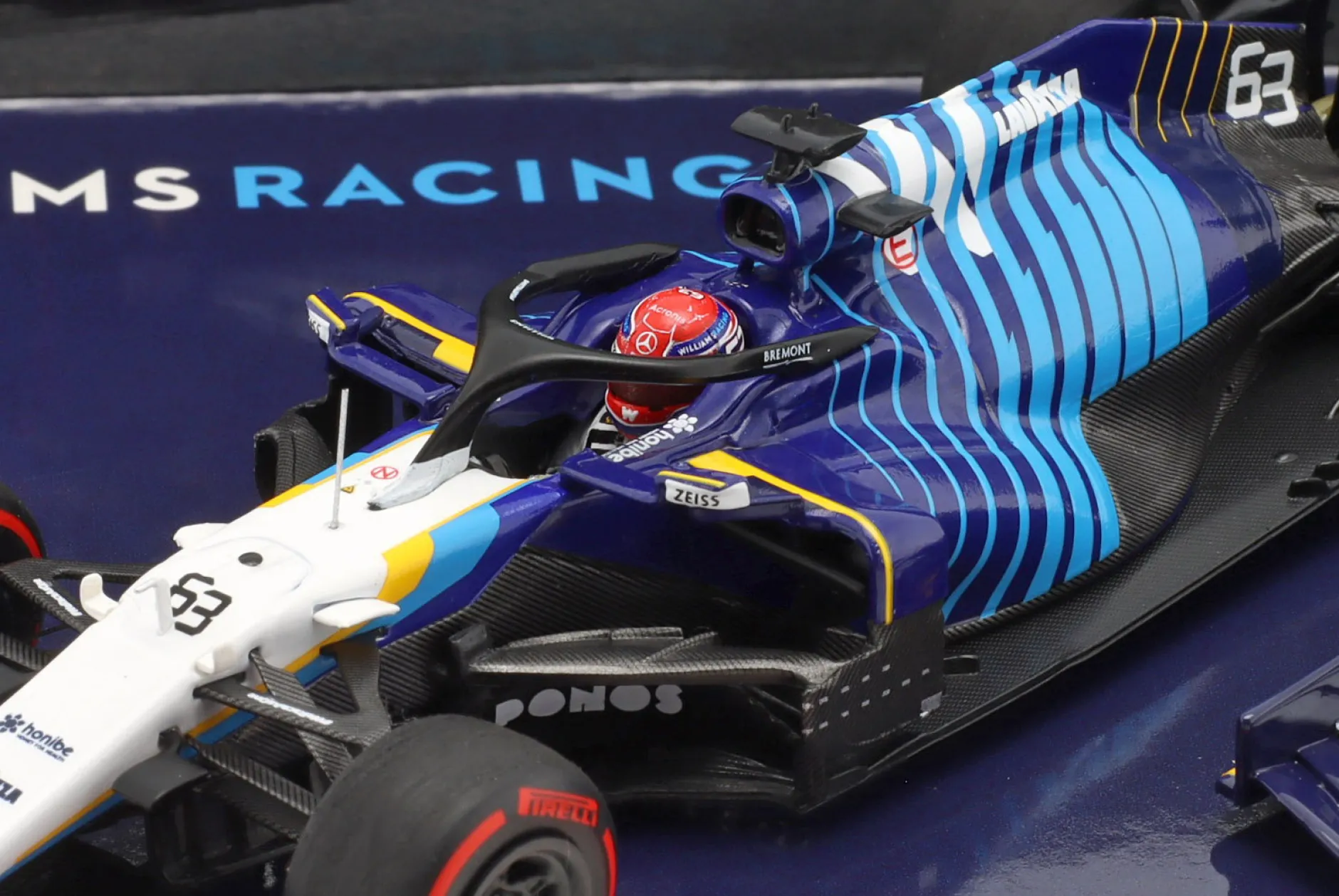 Russell #63 & Latifi #6 2-Car Set Williams FW43B Formel 1 2021 1:43 Minichamps