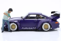 RWB-Legende Akira Nakai San Figur #3 mit Bohrmaschine 1:18 American Diorama