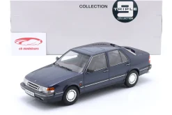 Saab 9000 CD Turbo Baujahr 1990 dunkelblau 1:18 Triple9
