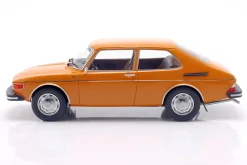 Saab 99 Combi Coupe Baujahr 1975 indian gelb 1:18 Cult Scale