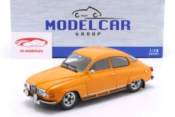 Saab 96 V4 Baujahr 1970 orange 1:18 ModelCar Group