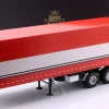 Sattelauflieger rot / weiß 1:18 Road Kings