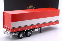 Sattelauflieger rot / weiß 1:18 Road Kings