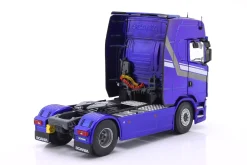 Scania 580S Highline Sattelzugmaschine 2023 blau metallic / Dekor 1:24 Solido