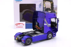 Scania 580S Highline Sattelzugmaschine 2023 blau metallic / Dekor 1:24 Solido