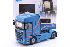 Scania 580S Highline 113 Tribute Sattelzugmaschine 2023 blau / Dekor 1:24 Solido