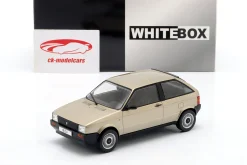 Seat Ibiza I Baujahr 1984 beige 1:24 WhiteBox