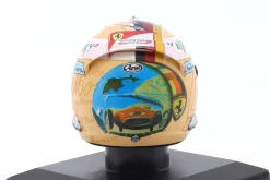 Sebastian Vettel Ferrari #5 Sieger Monaco GP Formel 1 2017 Helm 1:5 Spark Editions