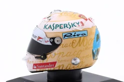 Sebastian Vettel Ferrari #5 Sieger Monaco GP Formel 1 2017 Helm 1:5 Spark Editions