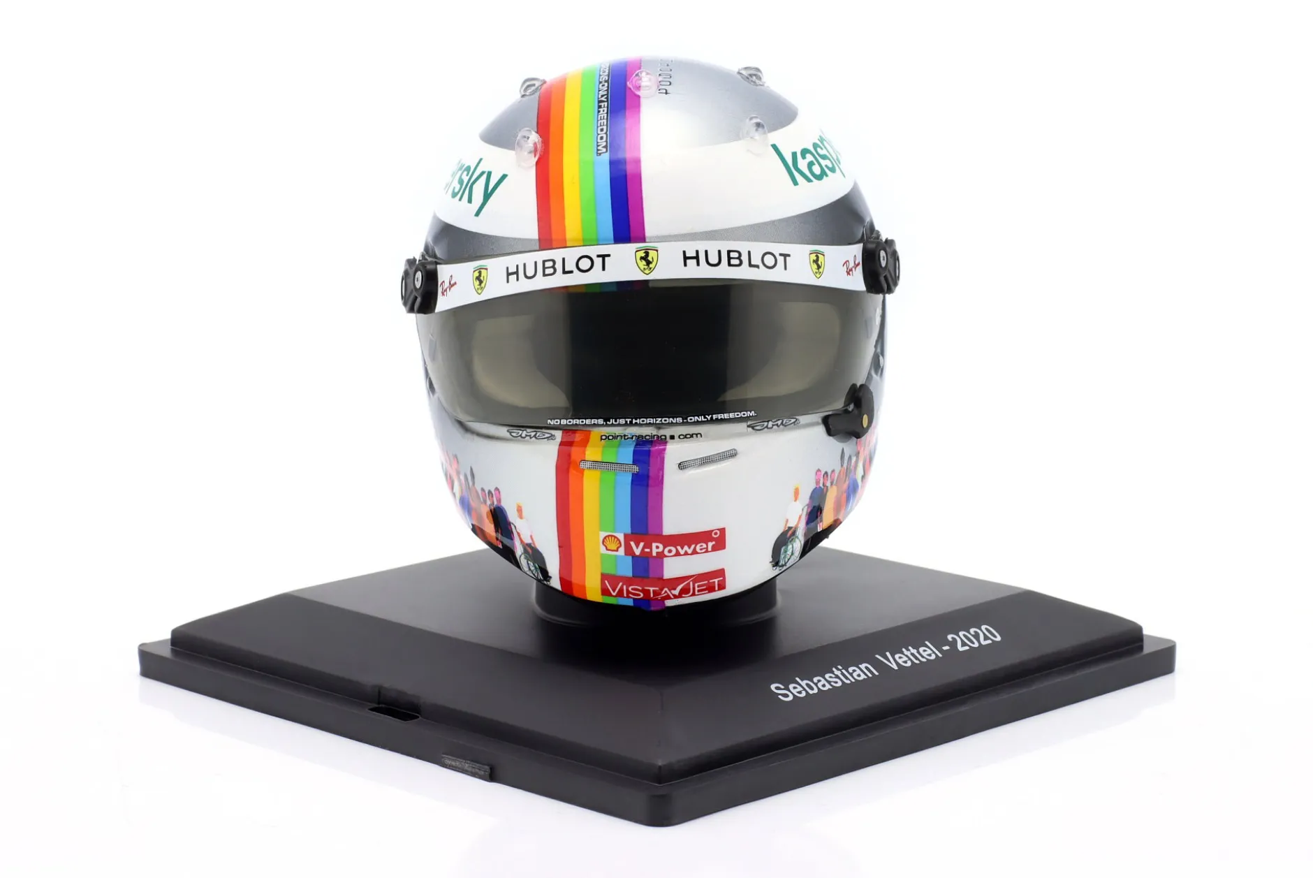 Sebastian Vettel #5 Scuderia Ferrari 3rd Türkei GP Formel 1 2020 Helm 1:5 Spark Editions