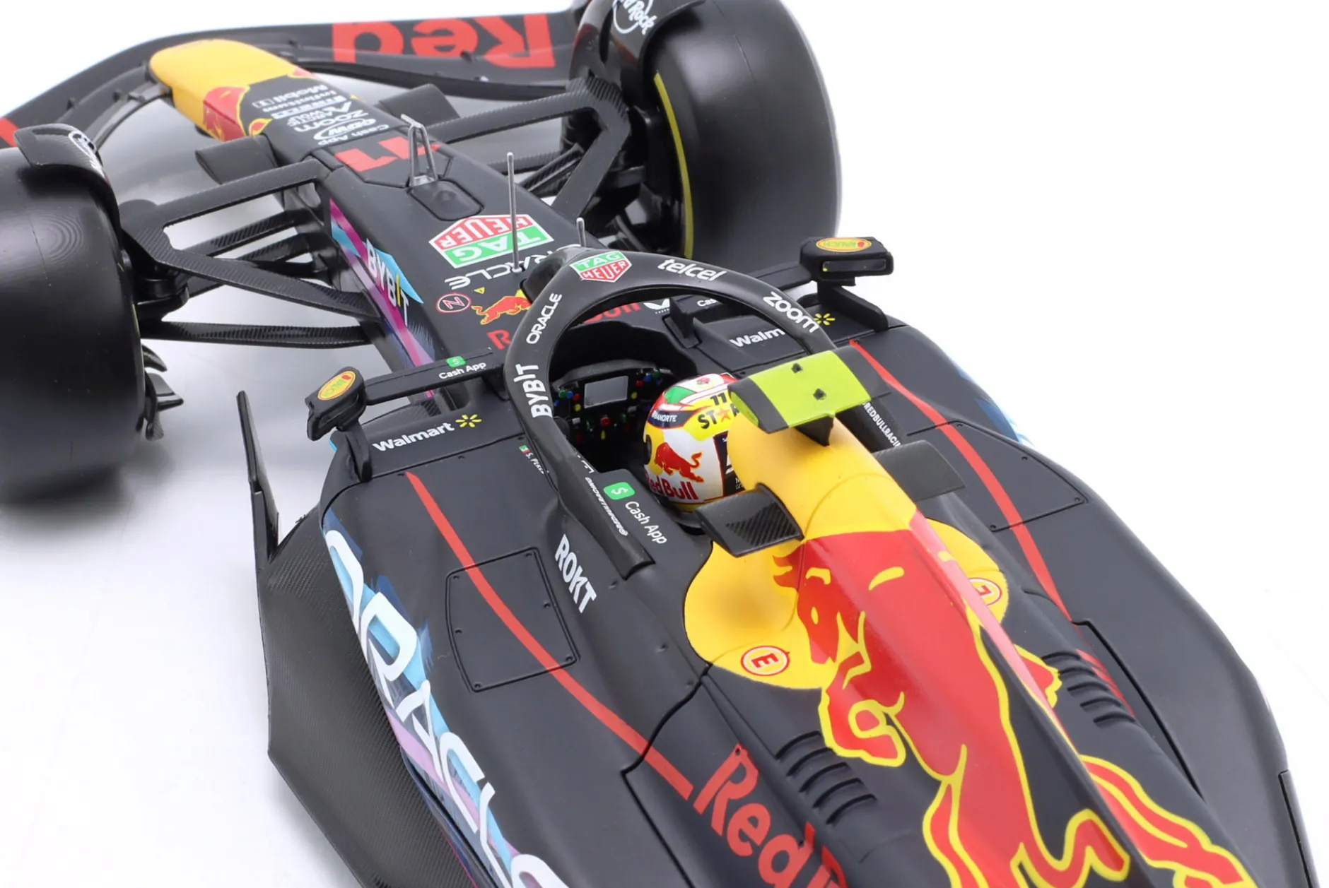 Sergio Perez Red Bull RB19 #11 2nd Miami GP Formel 1 2023 1:18 Bburago