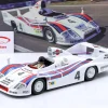 Set: Porsche 936 Martini #4 Sieger 24h LeMans 1977 mit Fahrerfigur schwarzer Helm 1:18 WERK83