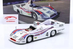 Set: Porsche 936 Martini #4 Sieger 24h LeMans 1977 mit Fahrerfigur schwarzer Helm 1:18 WERK83