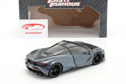 Shaw's McLaren 720S Film Fast & Furious Hobbs & Shaw (2019) grau metallic 1:24 Jada Toys