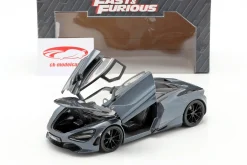 Shaw's McLaren 720S Film Fast & Furious Hobbs & Shaw (2019) grau metallic 1:24 Jada Toys