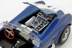 Shelby Cobra SC 427 Baujahr 1965 blau / weiß 1:24 Welly