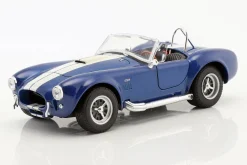 Shelby Cobra SC 427 Baujahr 1965 blau / weiß 1:24 Welly