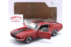 Shelby GT500 Baujahr 1967 rot mit schwarzen Streifen 1:18 Solido