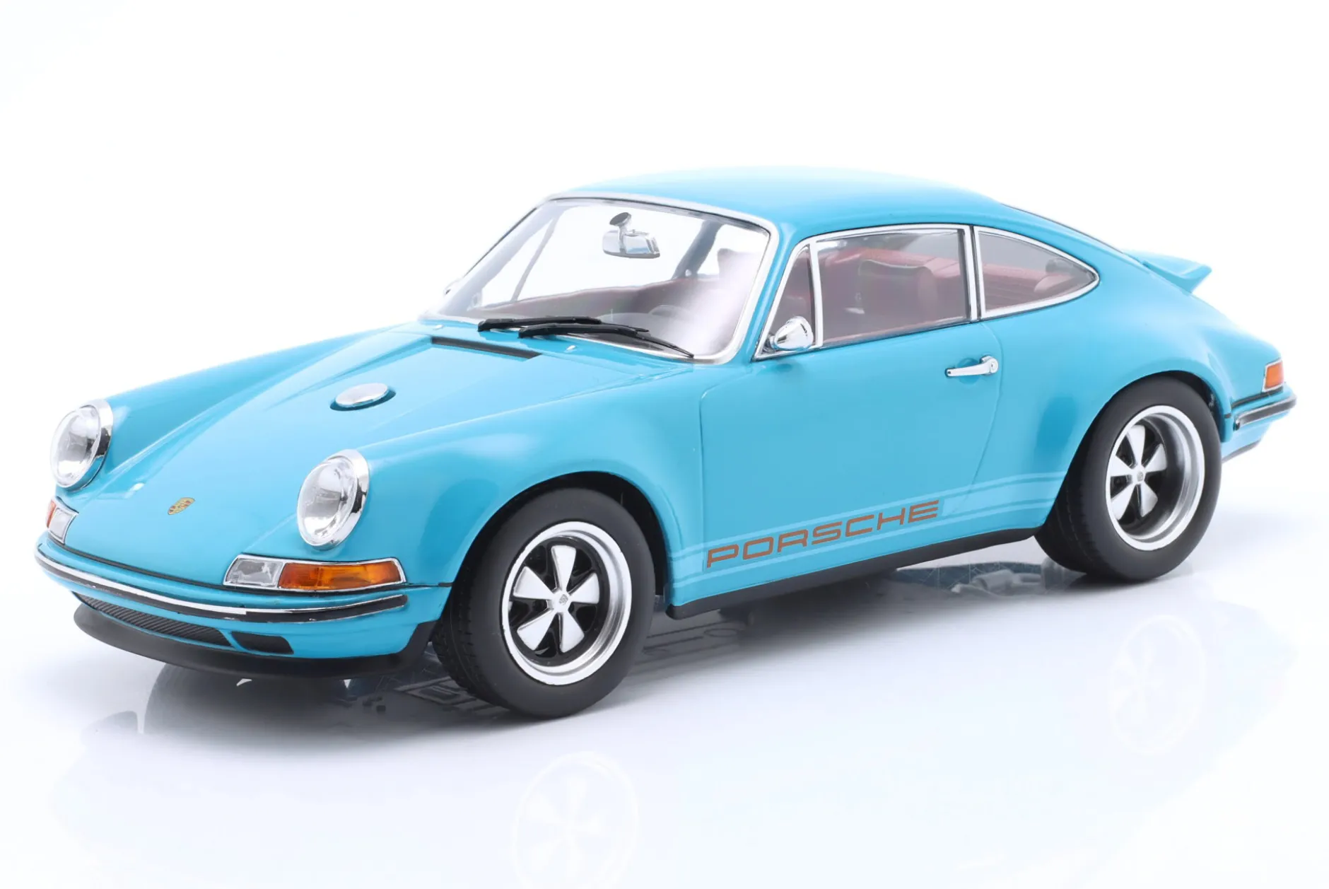 Singer Coupe Porsche 911 Modification türkis-blau 1:18 KK-Scale