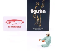 Sitzende Rennfahrer-Figur Phil H. 1:18 Figurenmanufaktur