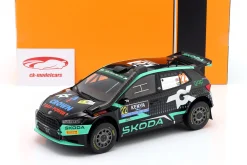 Skoda Fabia RS Rally2 #22 6th Safari Rallye 2024 Greensmith, Andersson 1:18 Ixo