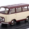 Skoda 979-I Baujahr 1956 dunkelrot / elfenbein 1:43 AutoCult