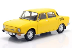 Skoda 100 L Baujahr 1969 gelb 1:18 ModelCar Group
